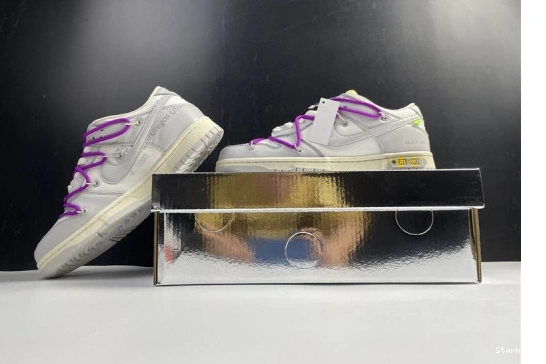 21 Low Nike O-W Dunk DM1602-100 Lot 0811